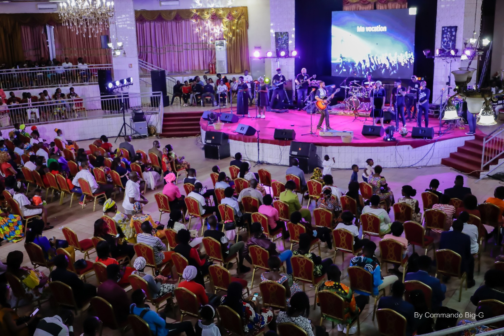 Soirée de louange à Yaoundé